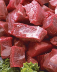Измельчение замороженных блоков мяса